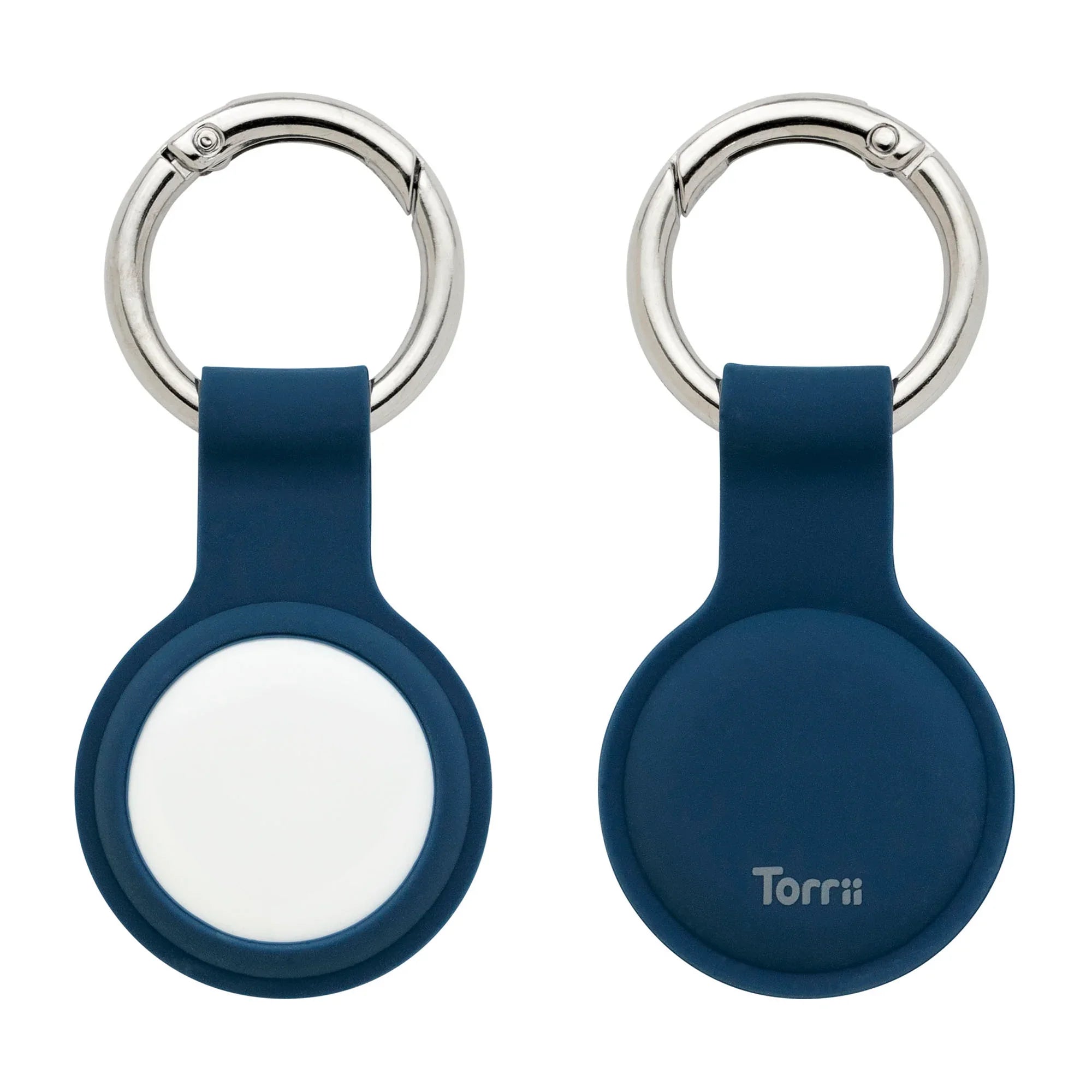 Torrii Bonjelly Silicone Key Ring For Apple Airtag - Blue - Tashqila Torrii Bonjelly Silicone Key Ring For Apple Airtag - Blue - Tashqila